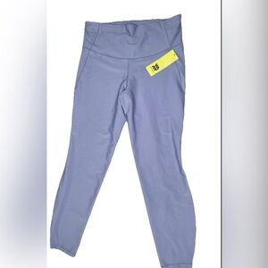 All In Motion Women's Large Lilac Purple Flex High-Rise 7/8 Leggings